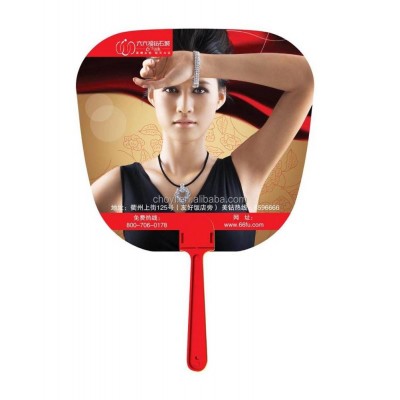 Promotion Gifts Customized Portable Advertising Fan Plastic Hand Fan